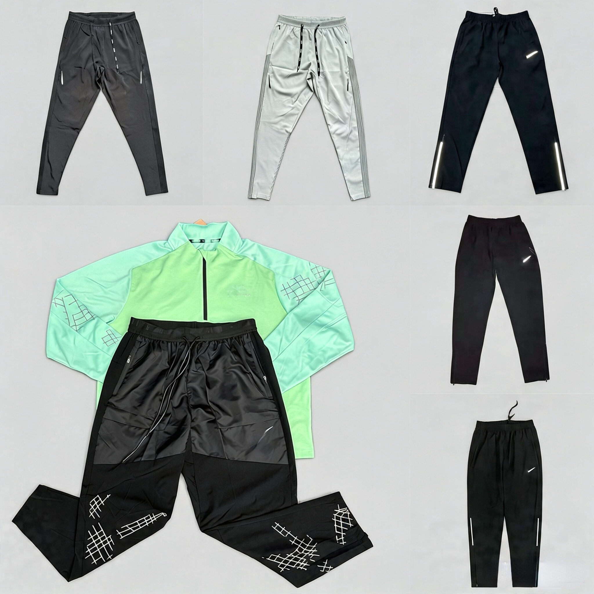 Designer mens running joggers pants Phenom elite Trail pantalons Stretch Elastic Tights Soft Fleece Breathable Gym Training Pants Sportswear tech fl