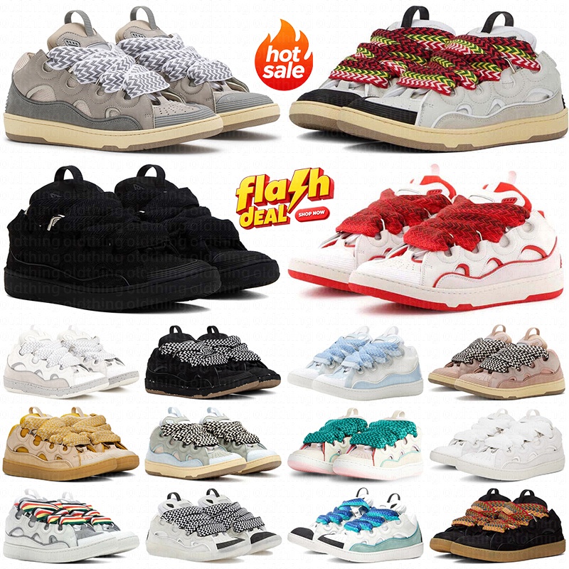 avec boîte baskets de créateurs chaussures de bordure hommes femmes robe bordures baskets triple blanc bleu vintage rose chaussures de plate-form