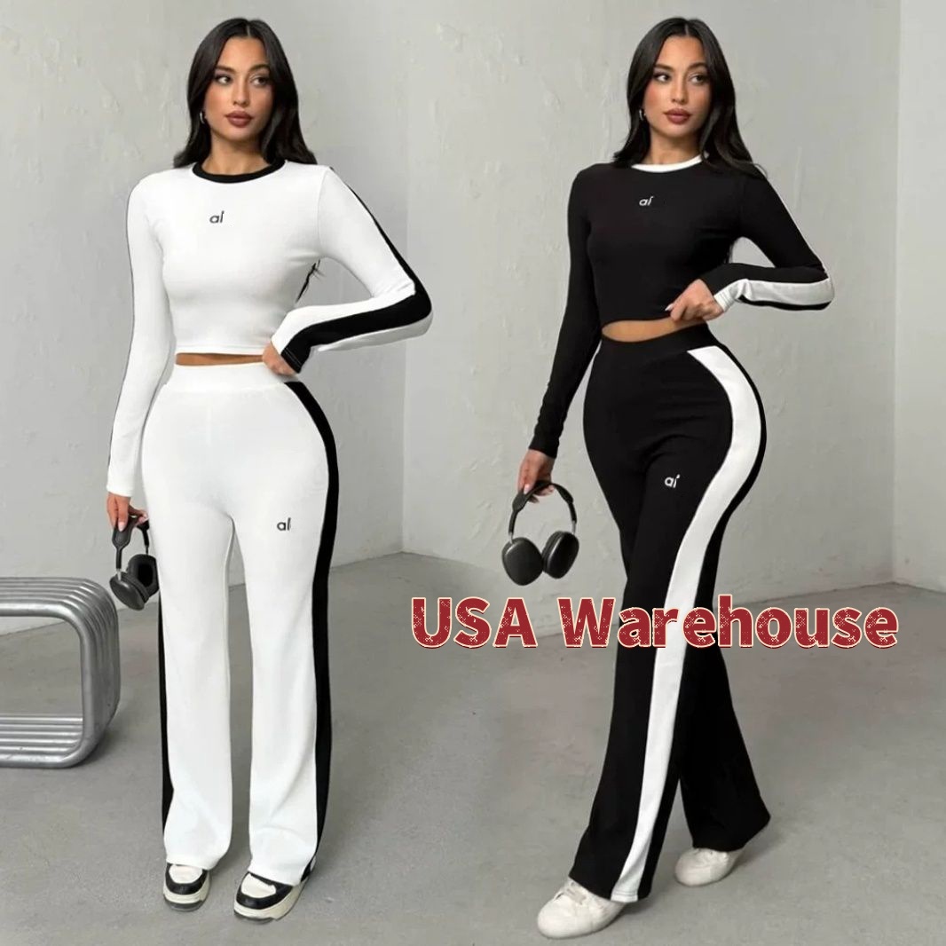 2026 NEW 10A Breathable top leggings Set High Quality Pant Workout Gym Tshirt Fitness Wear women clothes set