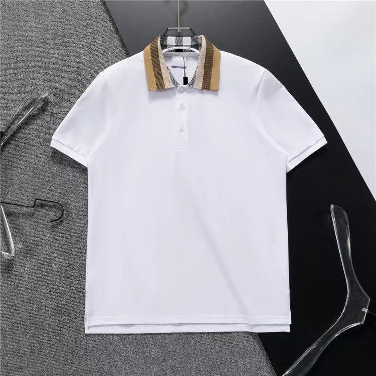 Designer Men Polo Shirt Classic Mens T-shirt Clothes Luxury Top Quality Polo T Shirts Camouflage Collar Breathable Tops Summer Business Shirt