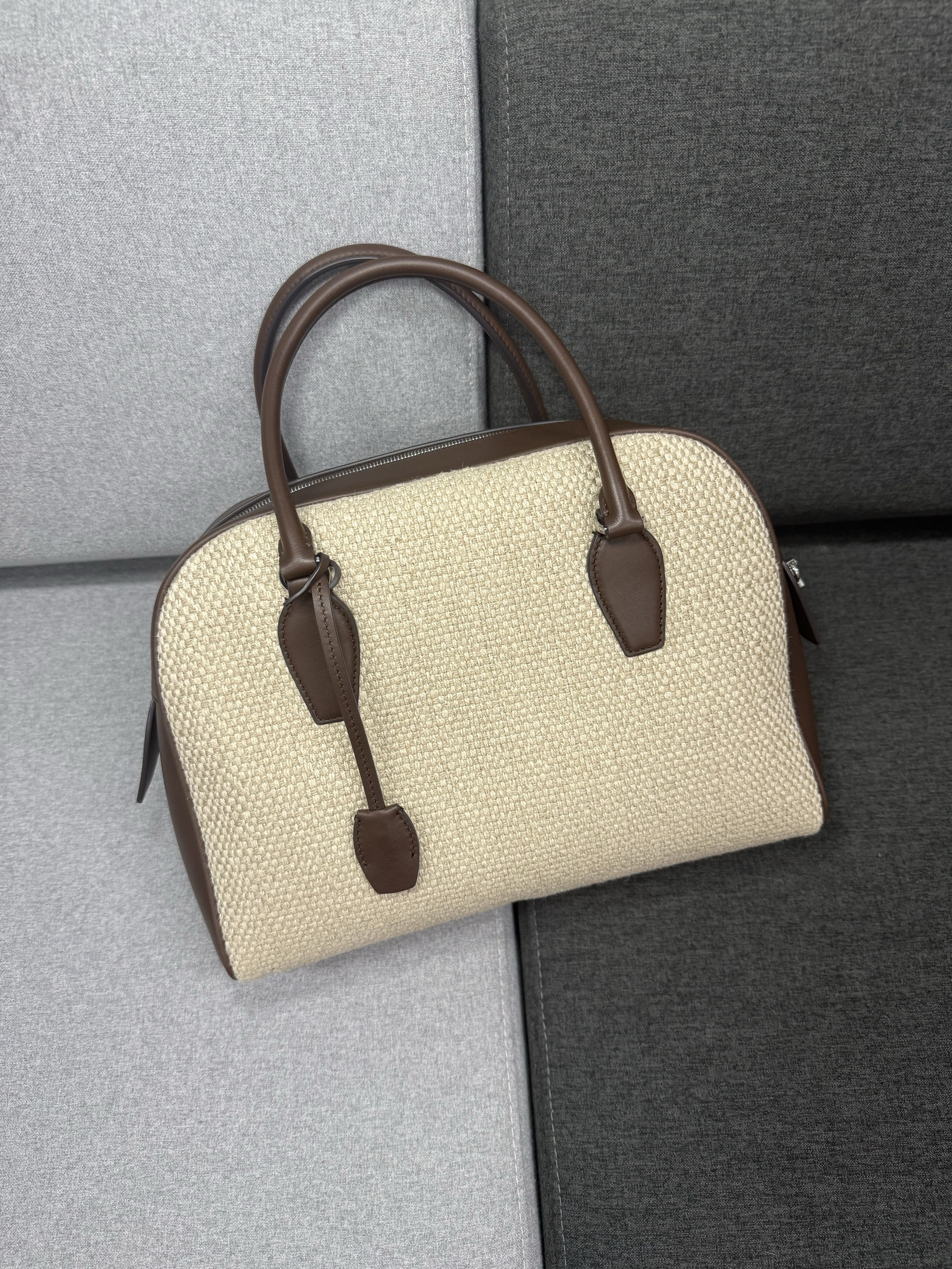 Sac à rangée en cuir de vache et lin blanc, sac de Bowling India12, sac à bandoulière Portable de grande capacité, oreiller Boston Baseball