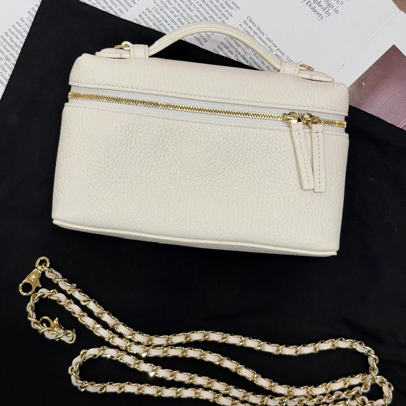 Vintage Print Women's Box Crossbody Purse Designer High-Value New Suede Satchel Light Luxury Makeup Small Square Single Shoulder Bag Exquisi