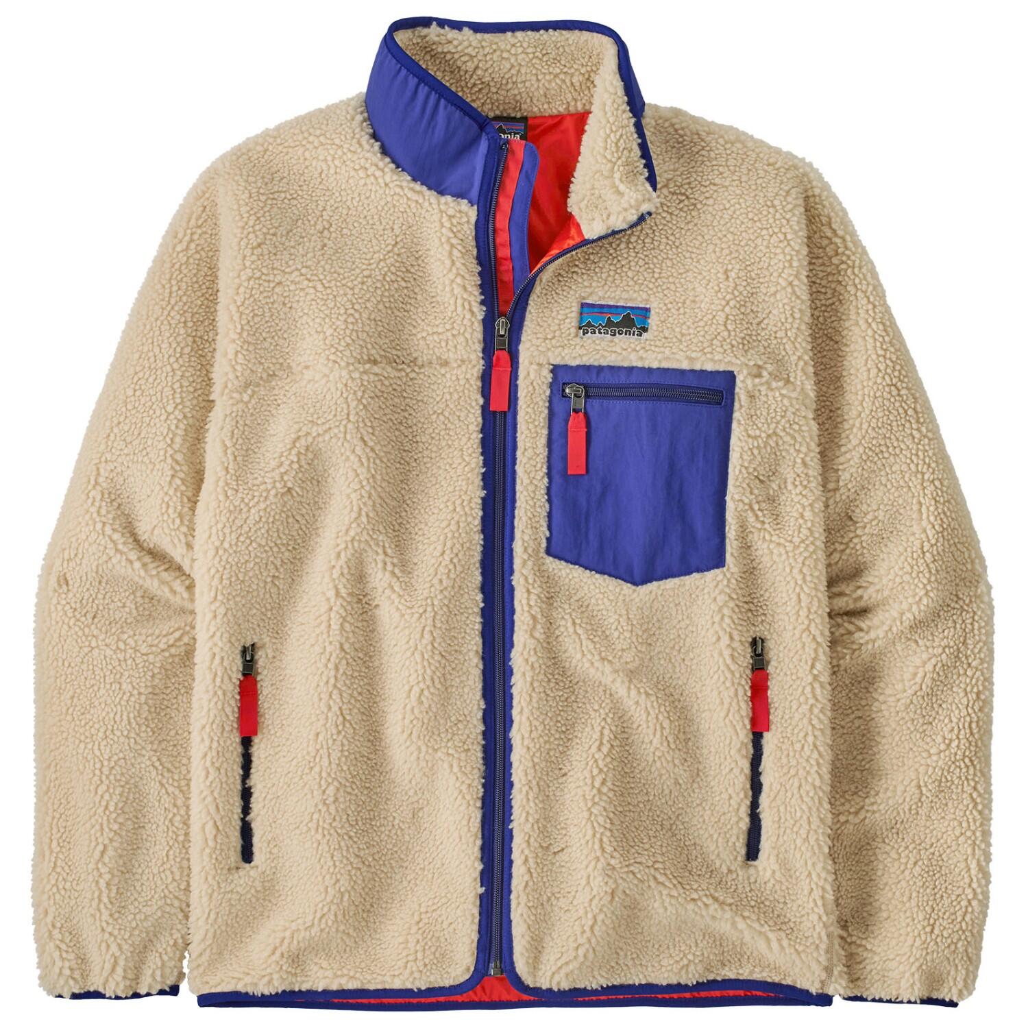 Patahonialys Fleece Jacket Mens Sherpa Full Zip Stand Collar Thick Warm Teddy Coat Designer Classic Retro Outdoor Winter Casual Unisex Long Sleeve Z