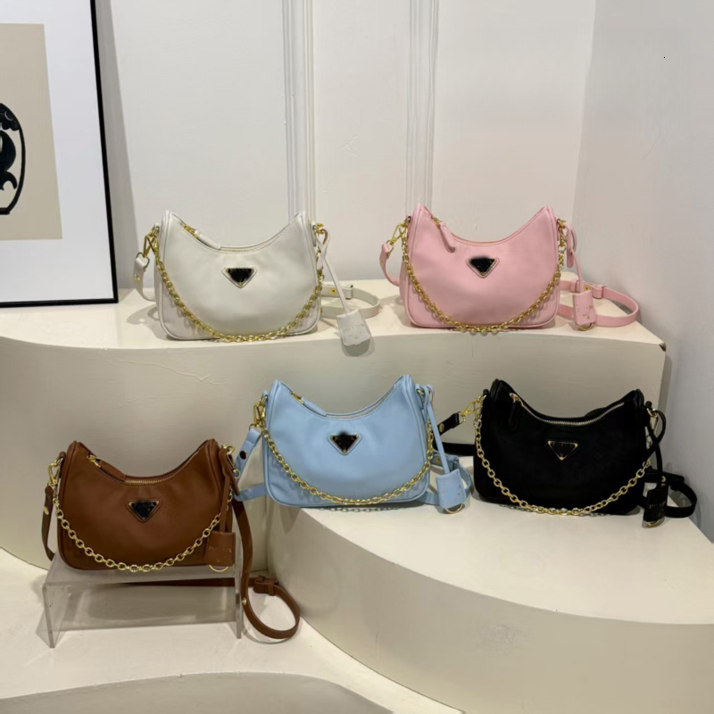 P Lada Designer's P-letter Triangle Bag, Fashionable And Casual Armpit Bag, Women's Summer Dumpling Bag, High-end And Versatile One Should