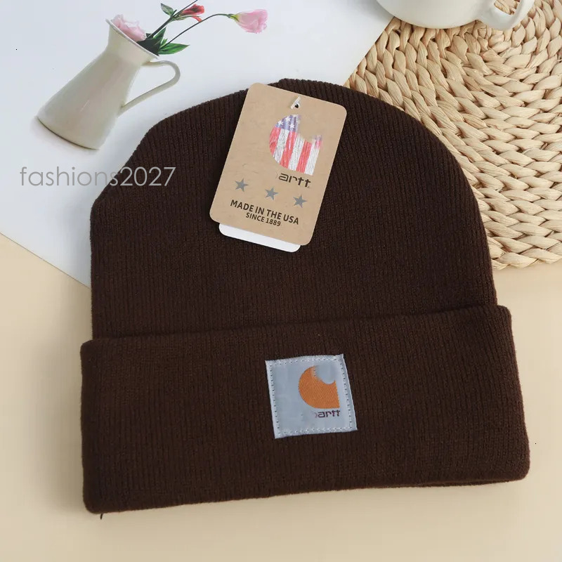 Mens Carh hats Designer Luxury Beanie Man Woman Golf Solid Color Simple Knit Unisex Trendy Winter Ski Carlies Hartlies Hat Cold bonnet tricote fae