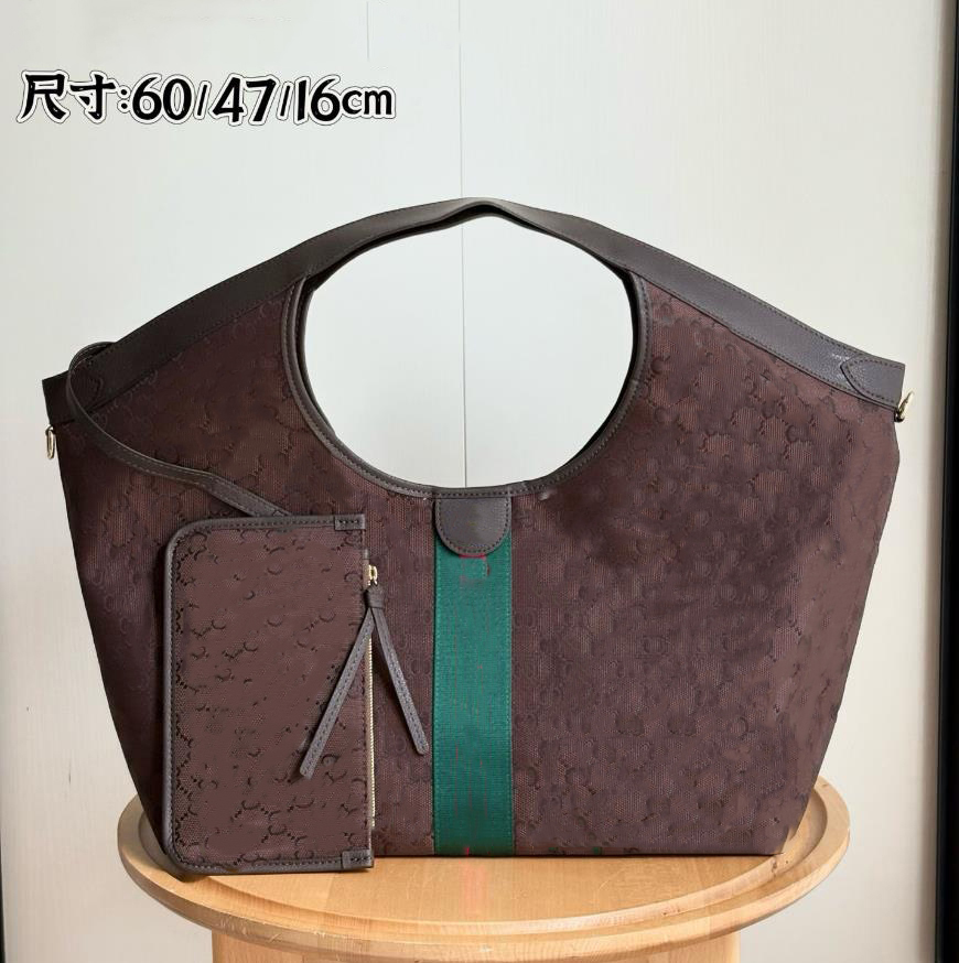 Fashion Tote Bag Designer Bag Reversible old-style flower-shaped tote bag with large capacity, available in both men's and women's styles