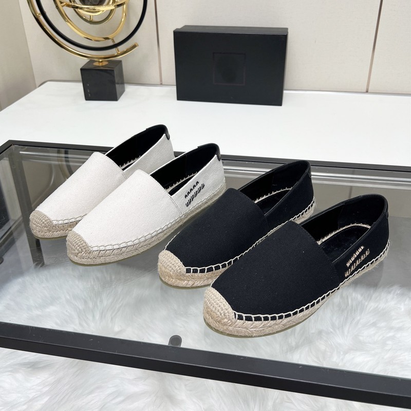Chaussures de créateurs femmes mocassins pêcheurs baskets chaussures plates dames plage demi pantoufles mode orteil pêcheur toile chaussures