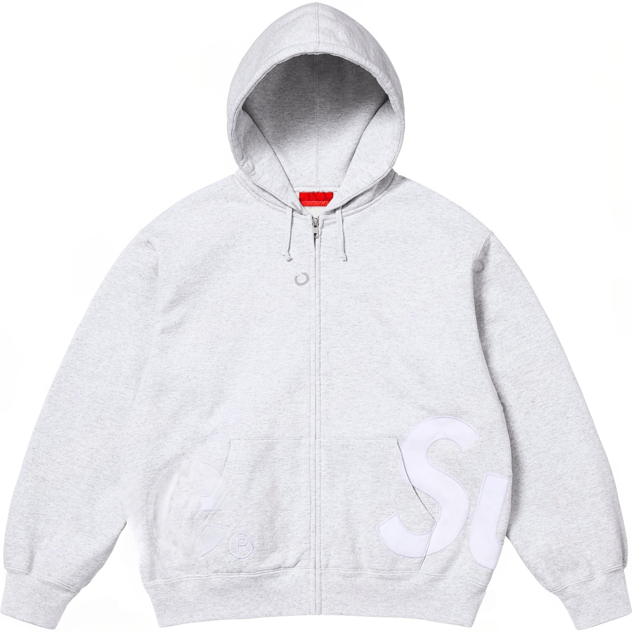2026ss suprememlys Men's designer American street brand letter embroidery hoodies men's pure cotton plus sweat absorbing Y2K hip hop fashi