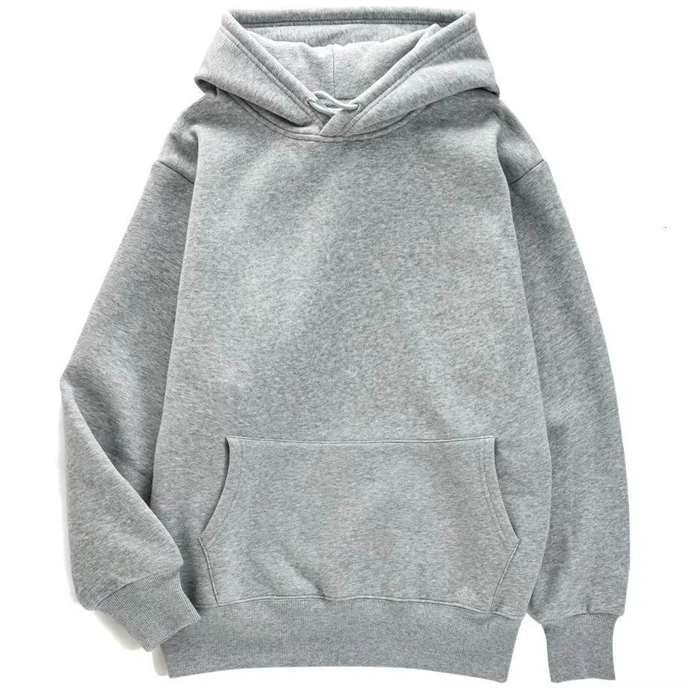 2025 Arrivals High-quality Pure Cotton Mens and Womens Sports Fashion Plain Four-season Wear Casual Hoodie Sweater 260715BJ