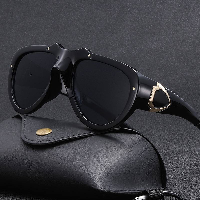 New European and American fashion toad shaped for men personalized trendy gM sunglasses cross border wholesale shades high end