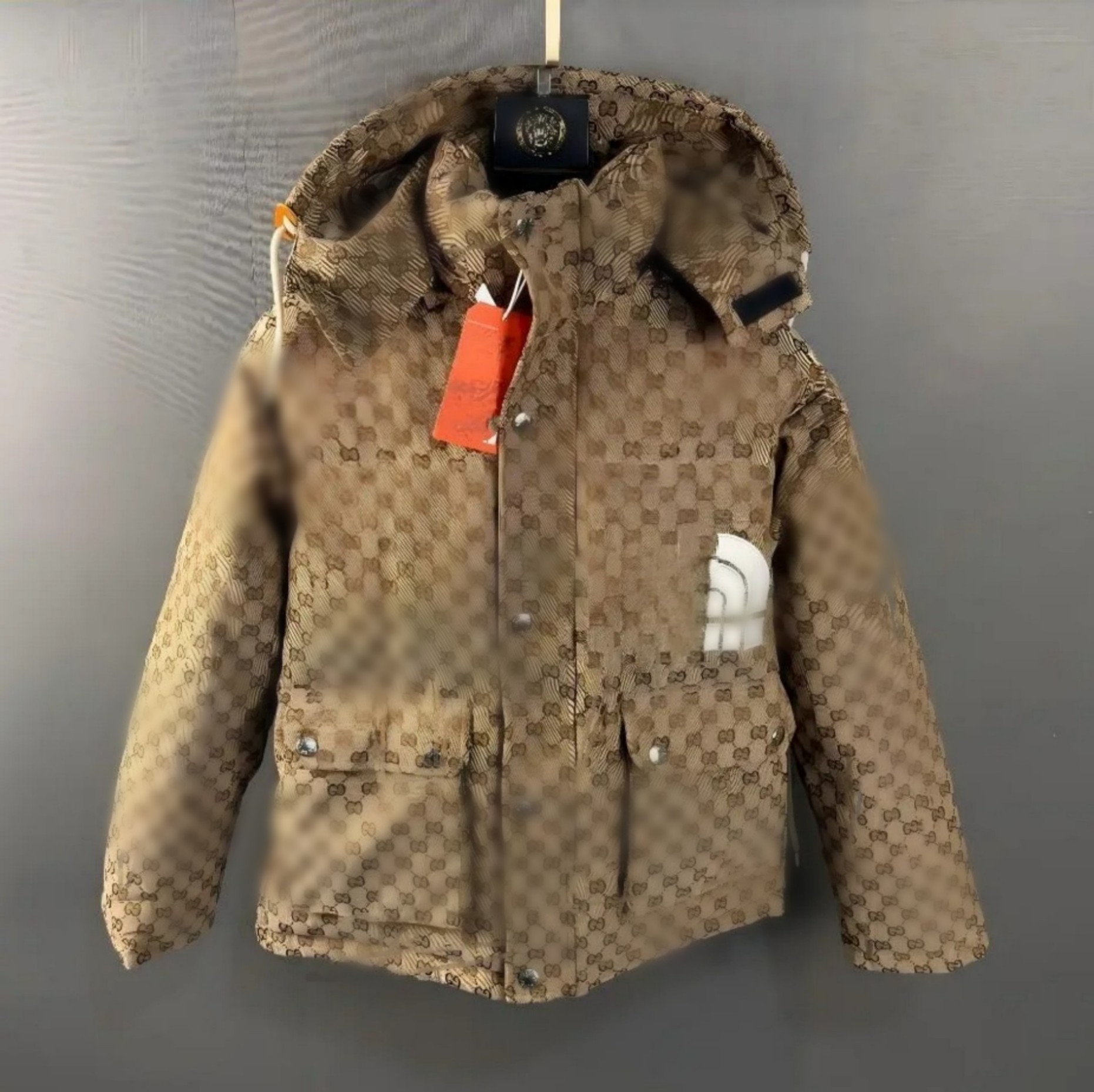 Co-branded Premium Designer Men Women Puffer Down Jacket Winter Warm Casual Outerwear Thick Fashion Parka Coats Doudoune Homme Femme Plus Size 5XL