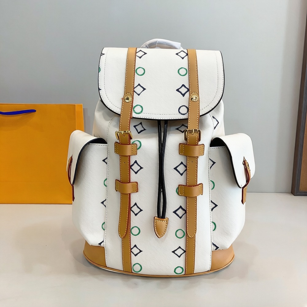 Designer Backpacks Fashion Duffel Bags Outdoor Casual Versatile Business Bag Double Shoulder Straps Contrast Accents Versatile for Daily Light Lugga