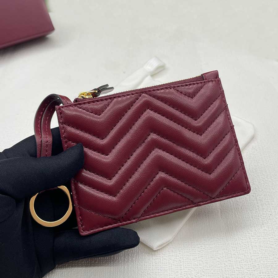 keychain designer bag key chain wallet genuine leather key pouch women coin pouch top mirror quality keychain wallet with box