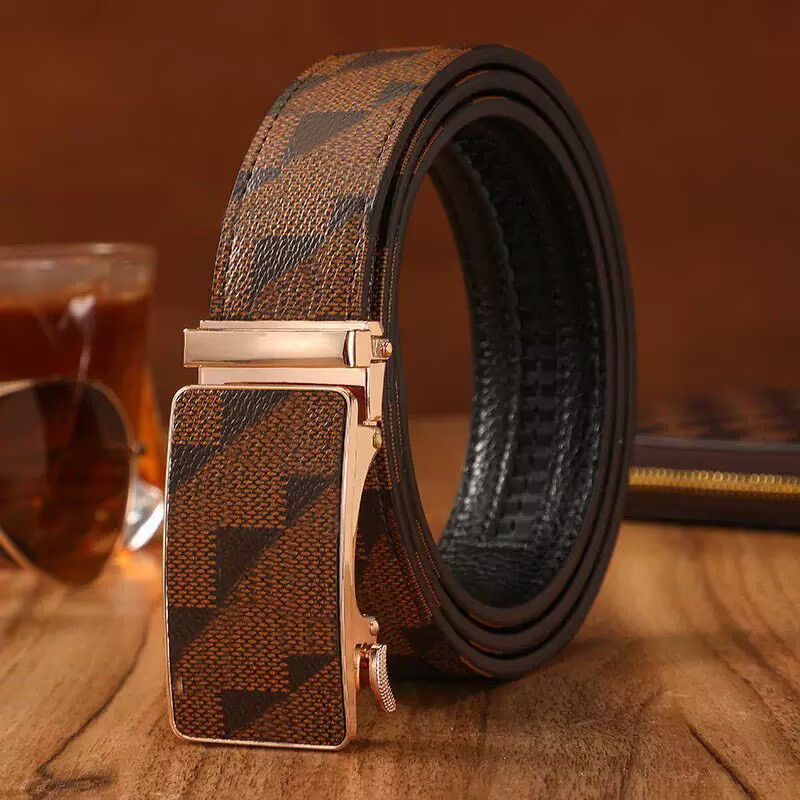 Designer Belts Men Design Belts for man Classic fashion luxury belt business casual belt Automatic buckle gurtel waistband womens mens leather belt