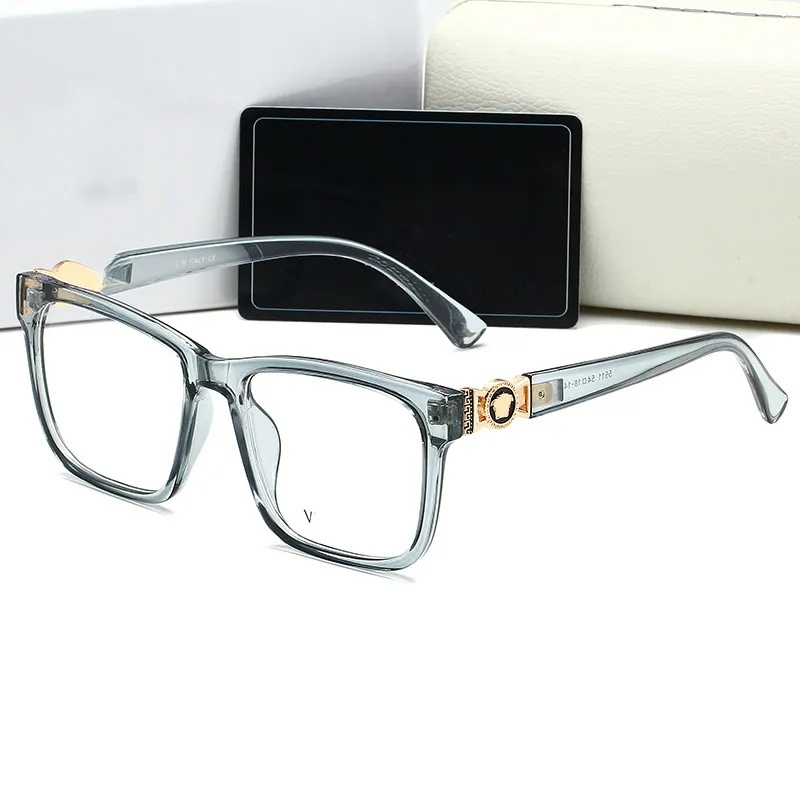 Top luxury Womens Men Sunglasses reading glasses Fashion classic transparent mirror Senior Eyewear For Women optical goggles Eyeglasses gift With
