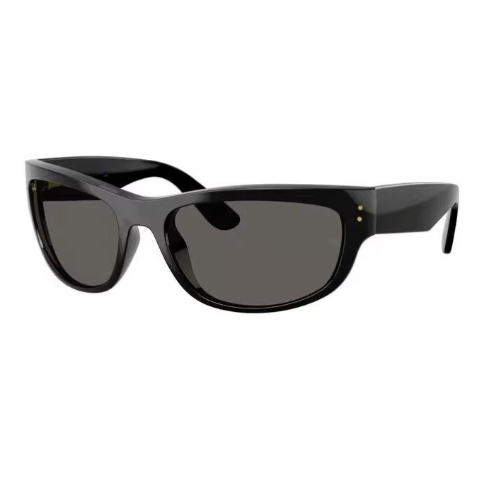 New Top Quality Mega Balorama Women Men Glass polarized light Lenses Women's 2289n Double Bridge Round Sunglasses male Lentes De Sol Gafas