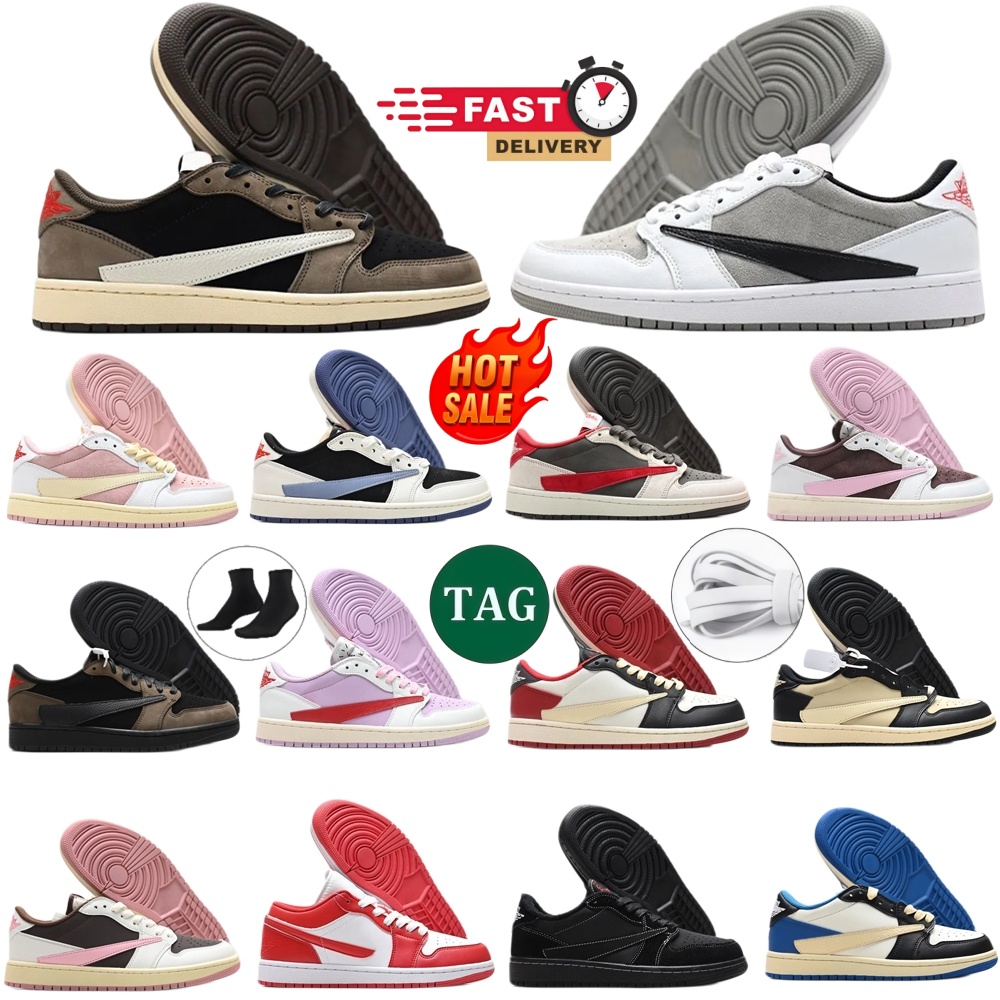 designer 1 basketball shoes men women 1s low red black white Ivory dark mocha chicago top UNC hyper royal high bloodline satin snake taupe haze trai