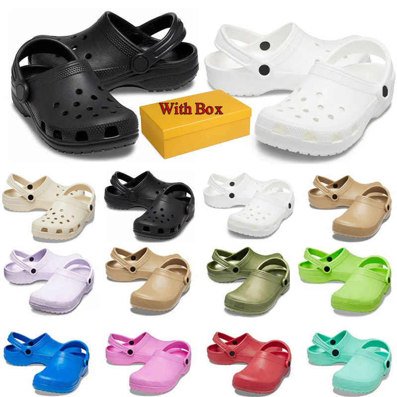 Free Shipping designer croccmen Unisex Summer Slippers Men Clogs Platform Women Beach Sandals Outdoor Casual Non-slip Footwear Men Sandals