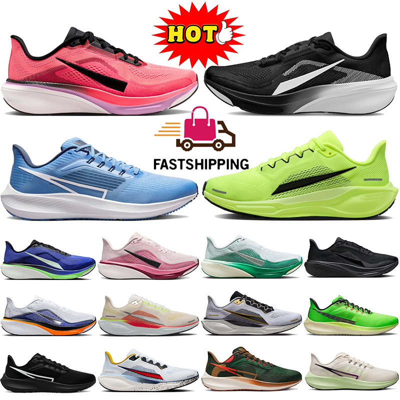 New Designer Shoes Zo0mes Pegasuseas 42 Mens Running Shoes 41 Black White Lava Glow Flash Crimson Cool Grey UNC Pink Foam 39 outdoor Men Women Sport
