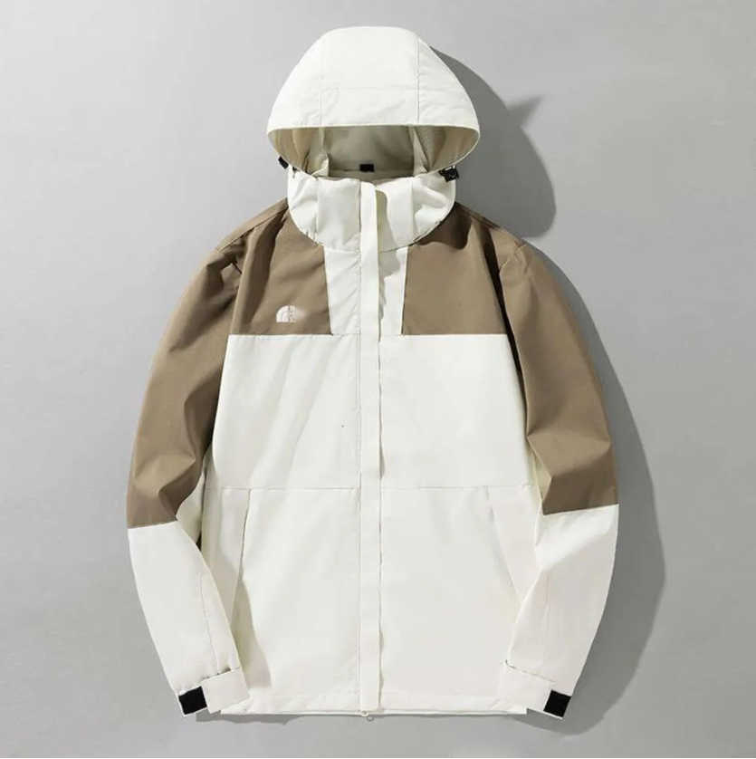 Nieuwe herfst unisex cadeau softshell outdoor jassen met capuchon heren plus size waterafstotende regenjassen voor wandelen en reizen B26 S260716BNO