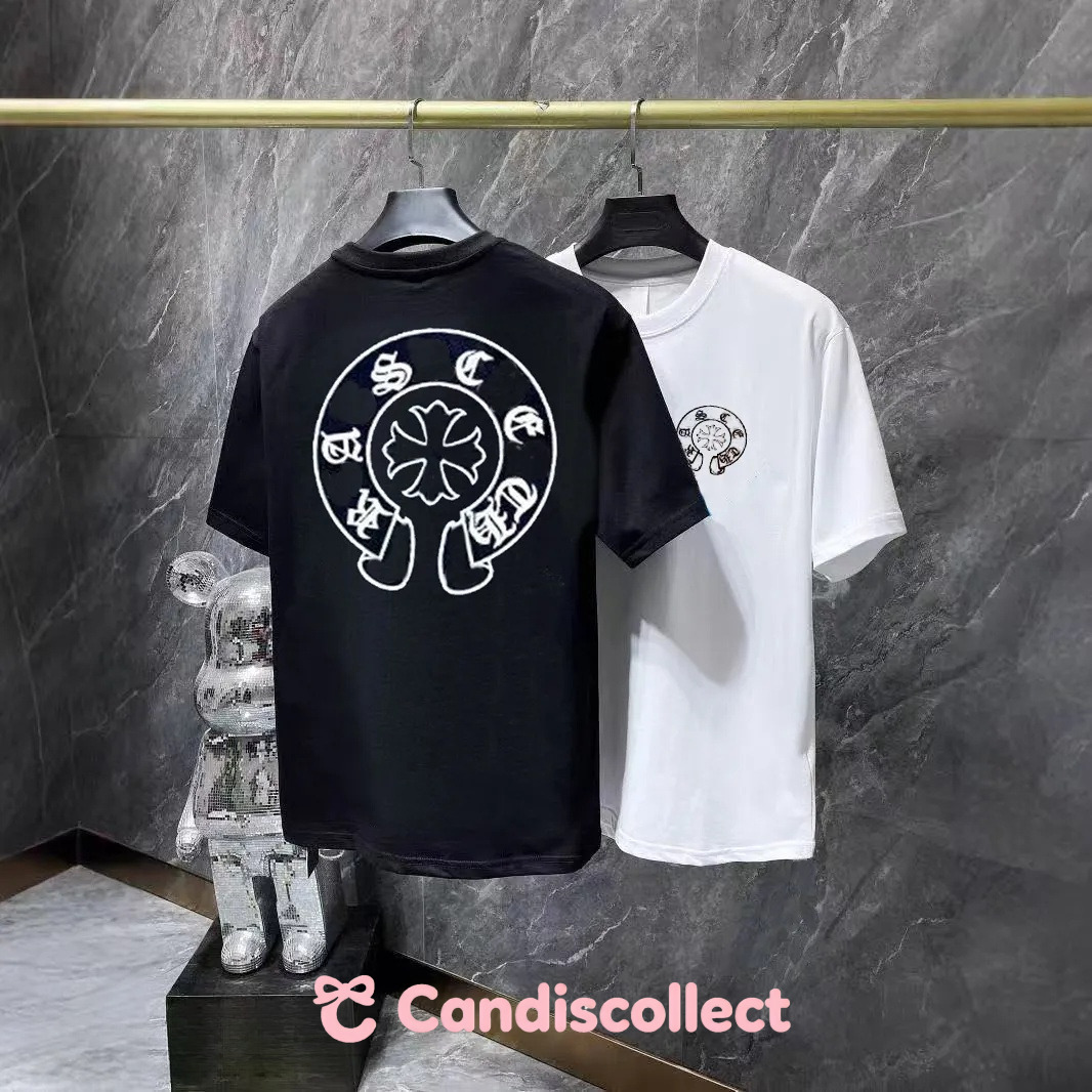 ch shirt 2026 New Design Women's Clothing cross shirts Men's Summer Popular Fashion Street Pattern Printed T-Shirt Top Chrome shirts 4b7