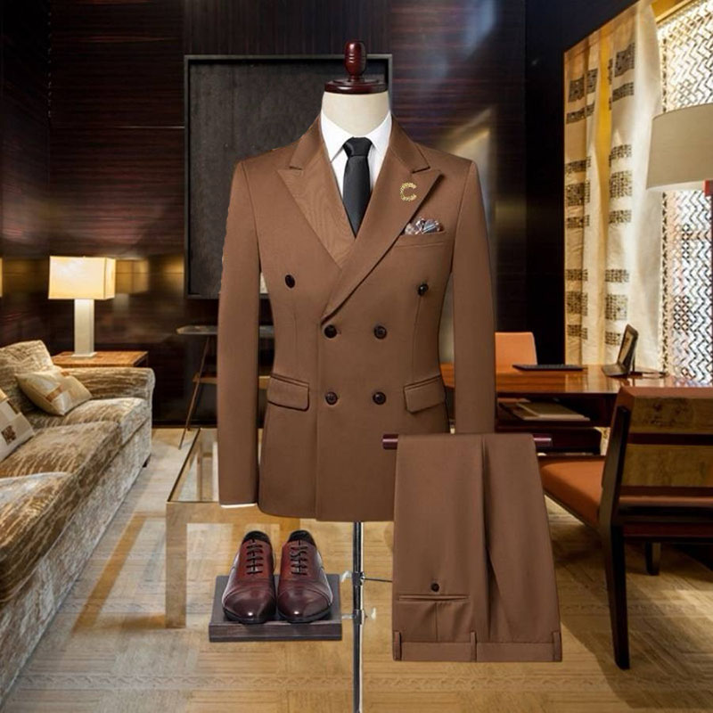 blazers designer business suit sports jackets business pants formal dress retro casual office high-quality wedding luxury mens suits three piece set