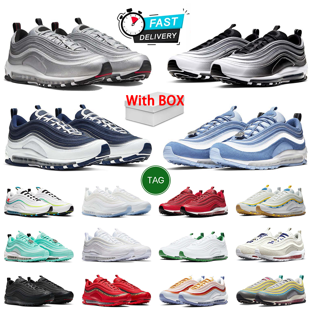 designer shoes for men women Running shoes White Ice Triple Black Gold Bullet Silver Bullet Gradient Fade outdoor sports mens womens trainers sneake