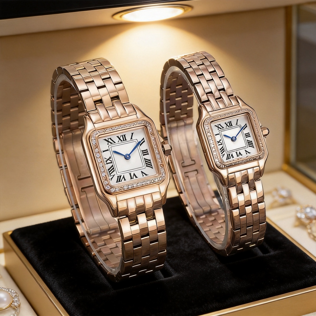 22/27mm Panther Quartz Watch - Sapphire Waterproof, Classic and Elegant Women's Wristwatch in Japan and Korean StyleAAAAA