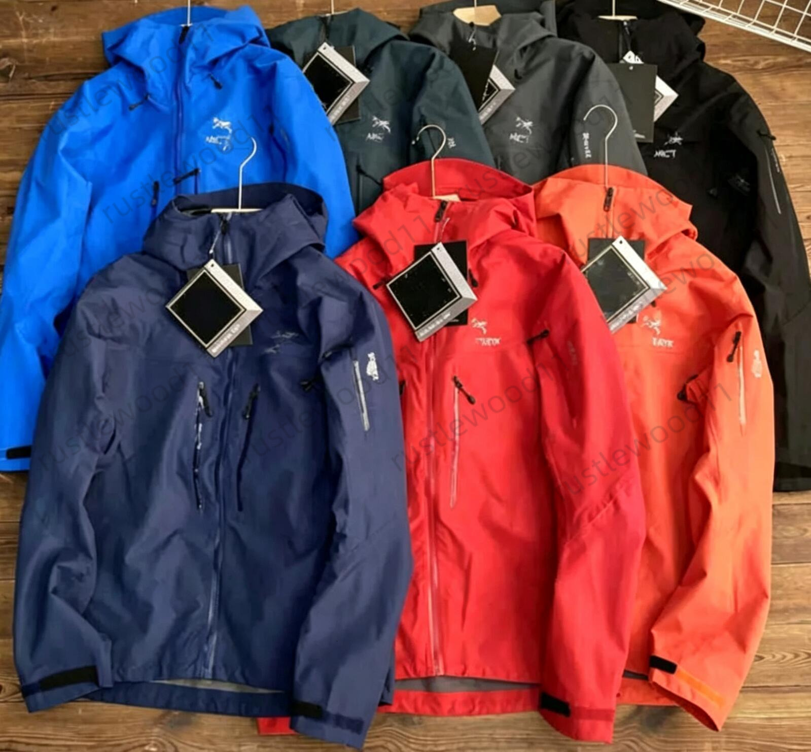 Veste Arc Designer veste dure légère coupe-vent veste de sport de plein air veste ARCS multifonctionnelle pour les couples voyage veste de haute