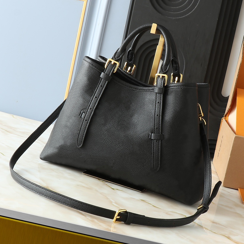 Top Designer Bags Babylone Tote bag Trends Handbag Women Shoulder Luxury Lady Crossbody Bag Purse Black embossed