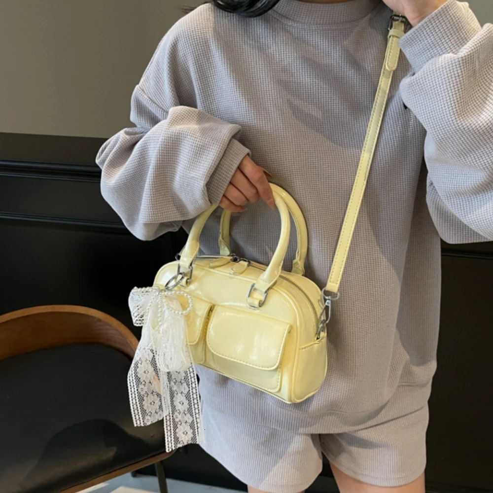 Fashion Everything Casual Sweet Lace Ballet Style n Sense of Spring and Summer Shoulder Ladies Crossbody Bag 260716