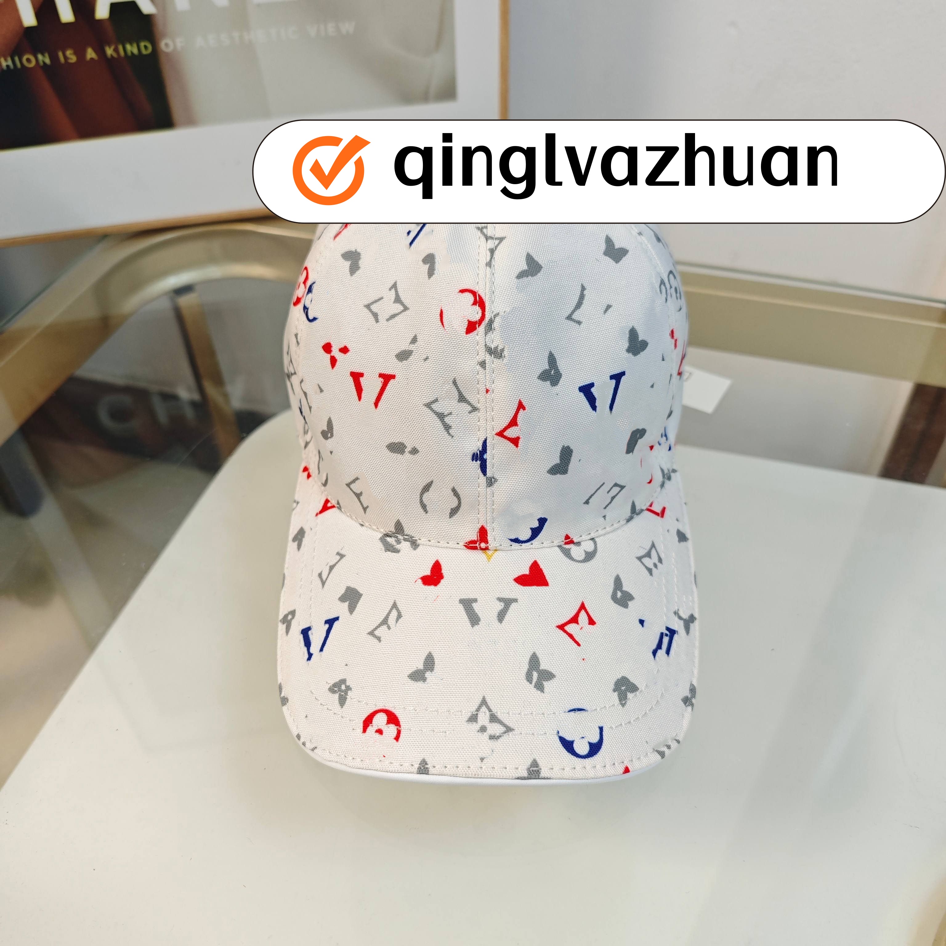 Fashion designer baseball cap men's hat women's hat luxury adjustable designer women's sun hat simple