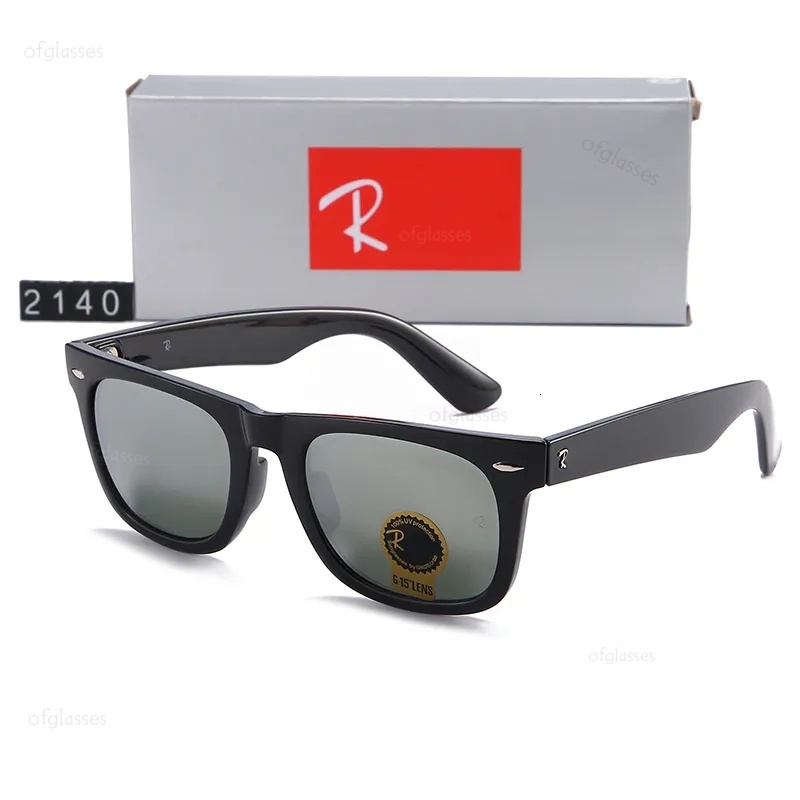 Luxury Designer G-15 Lens 2140 4165 Sunglasses For Men Women Classic Original Outdoor Eyewear UV400 Protection Acetate Square Glasses With Box