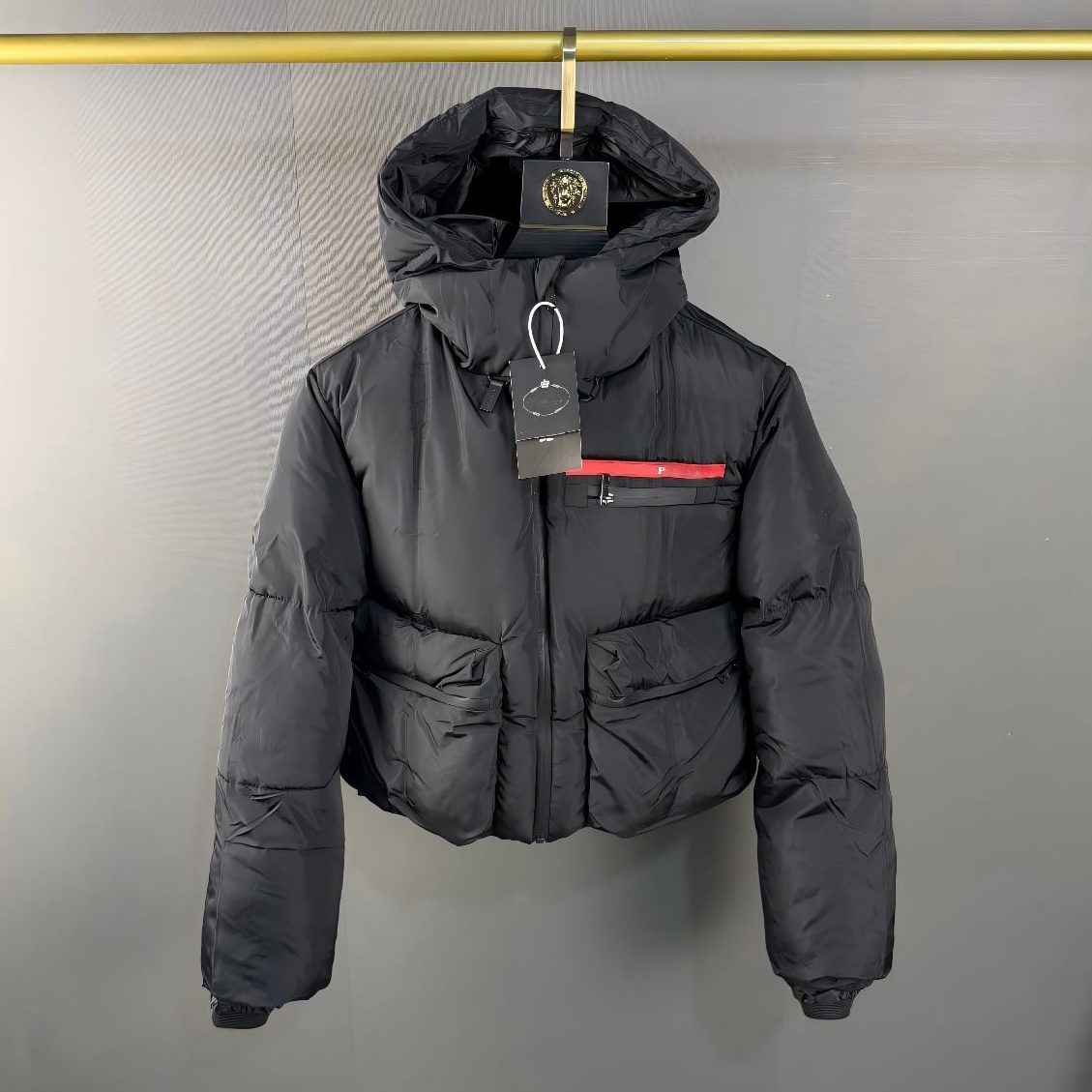 Down Jacket women coat designer woman winter Jacket Fashion Coat With Classic Letter Large Pocket Jackets designer Warm Short Cotton Apparel windbre