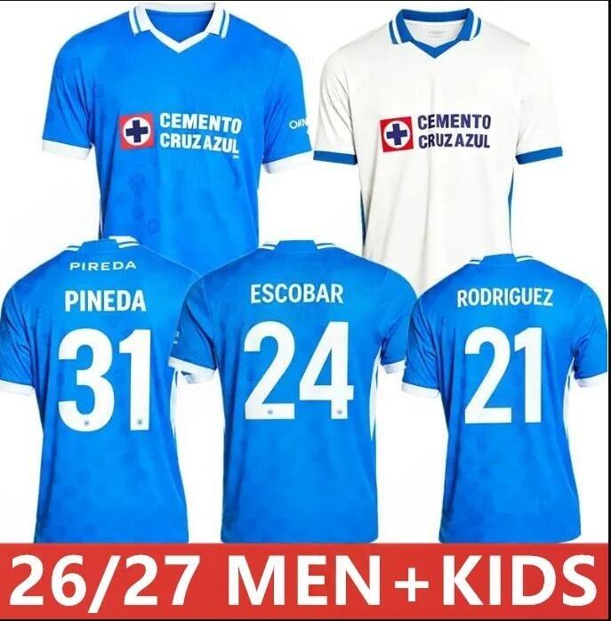 4XL 25/26 Cruz Azul ROTONDI Soccer Jerseys 2025 2026 RODRIGUEZ PINEDA ALVARADO ROMO football shirt Tabo GIMENEZ ROMERO home away Men Kids Kit uni-image-902571693