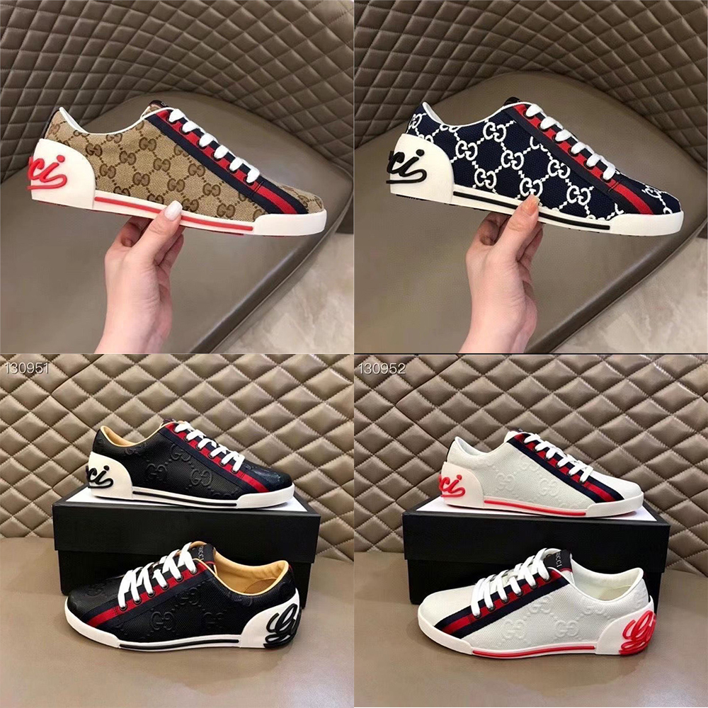 Designer shoes - luxurious men's trendy shoes - casual shoes - low-top shoes