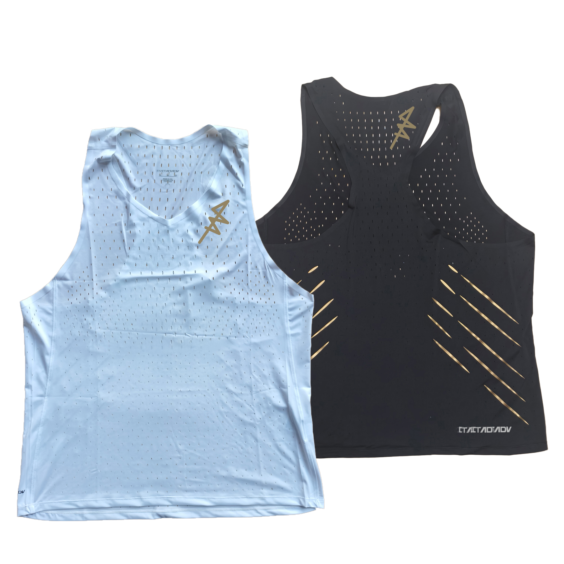 2026 V colar Solid color Man Marathon Custom Singlet Running Suit Track Field Match Eilte Seamless Tank Top Custom logo