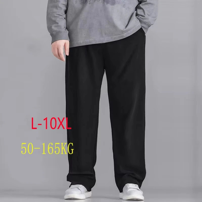 FENROOST Plus Size M10XL Ice Silk Cargo Joggers High Elastic Quick Dry Multi Pocket Drawstring Casual Sports Sweatpants For Men 260717banjia