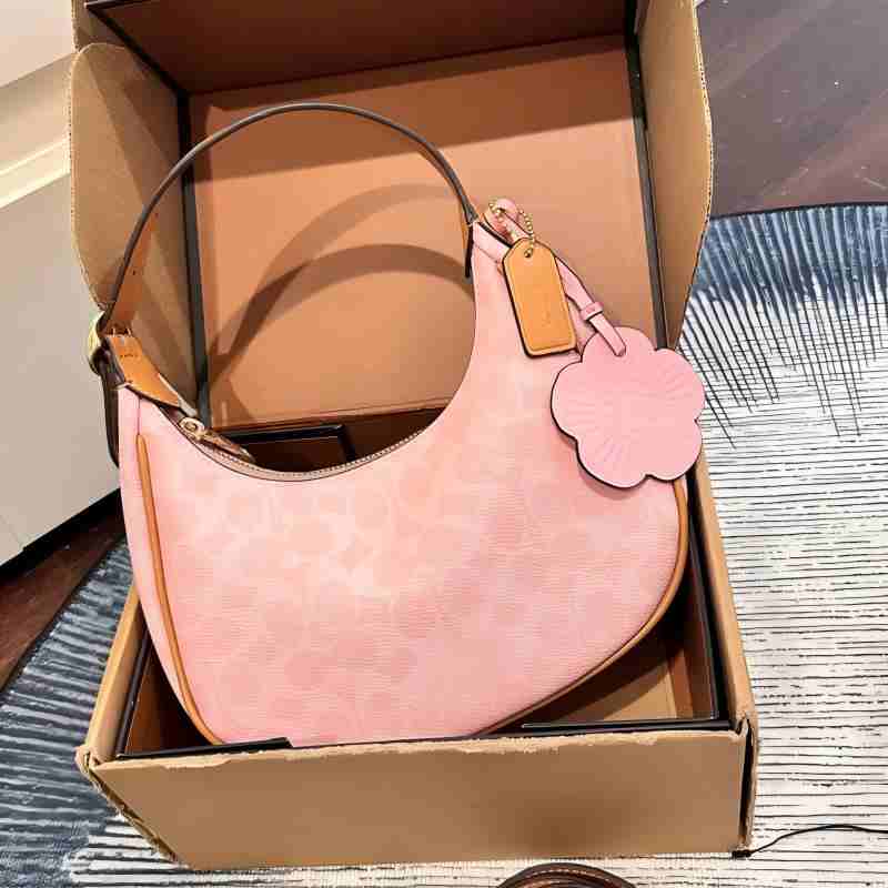 Nouveaux sacs de créateurs pour femmes, sac en forme de croissant en cuir de vache de qualité supérieure, fermeture à glissière, double sangles d