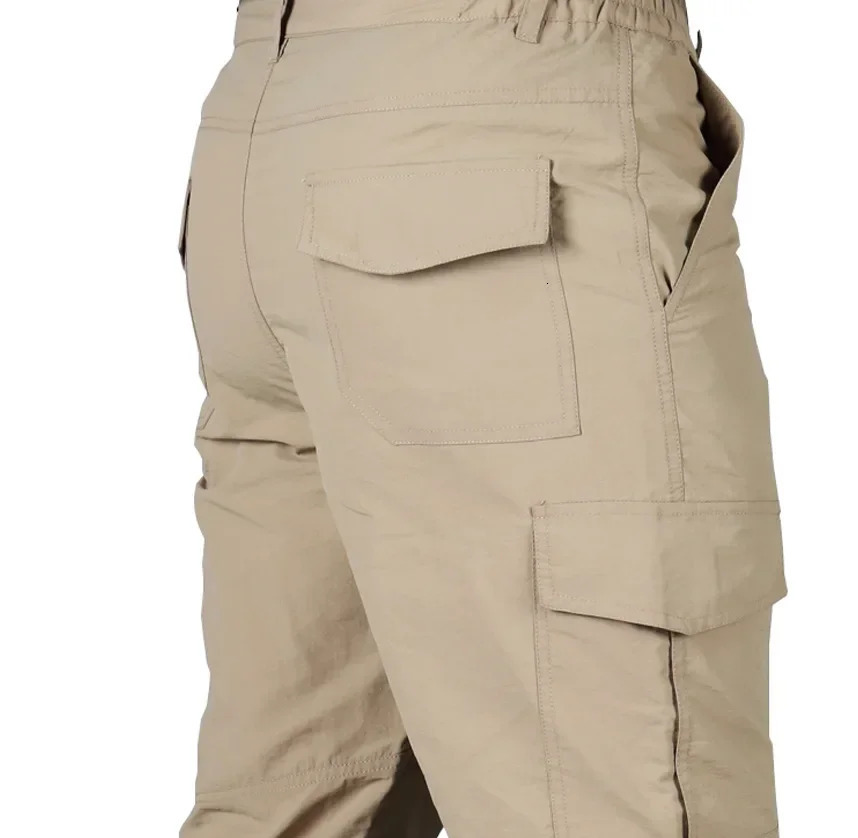 Asian size Mens Summer Tactical Cargo Pants Army Military Style Streetwear Jogger Hiking Trekking Mountain Work Casual Trousers 260717banjia