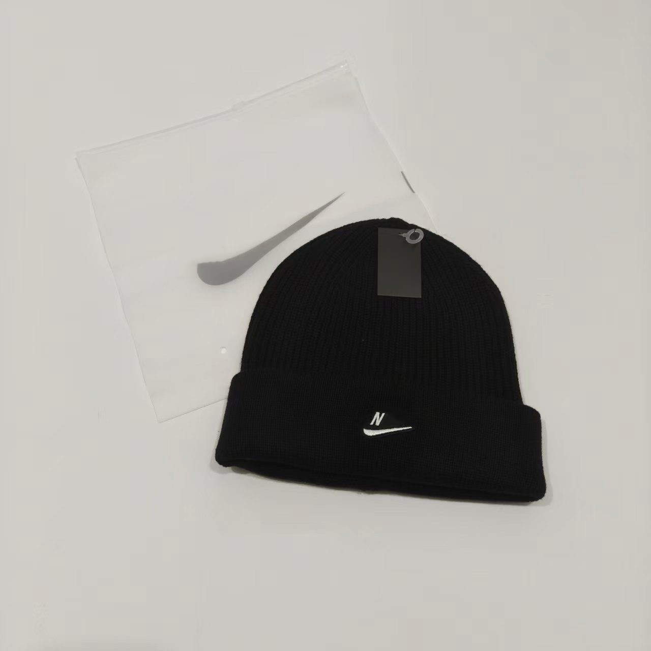NK Classic beanie designer wool hat luxury cashmere hat embroidered pattern street fashion brand beanie autumn and winter warm ski hats