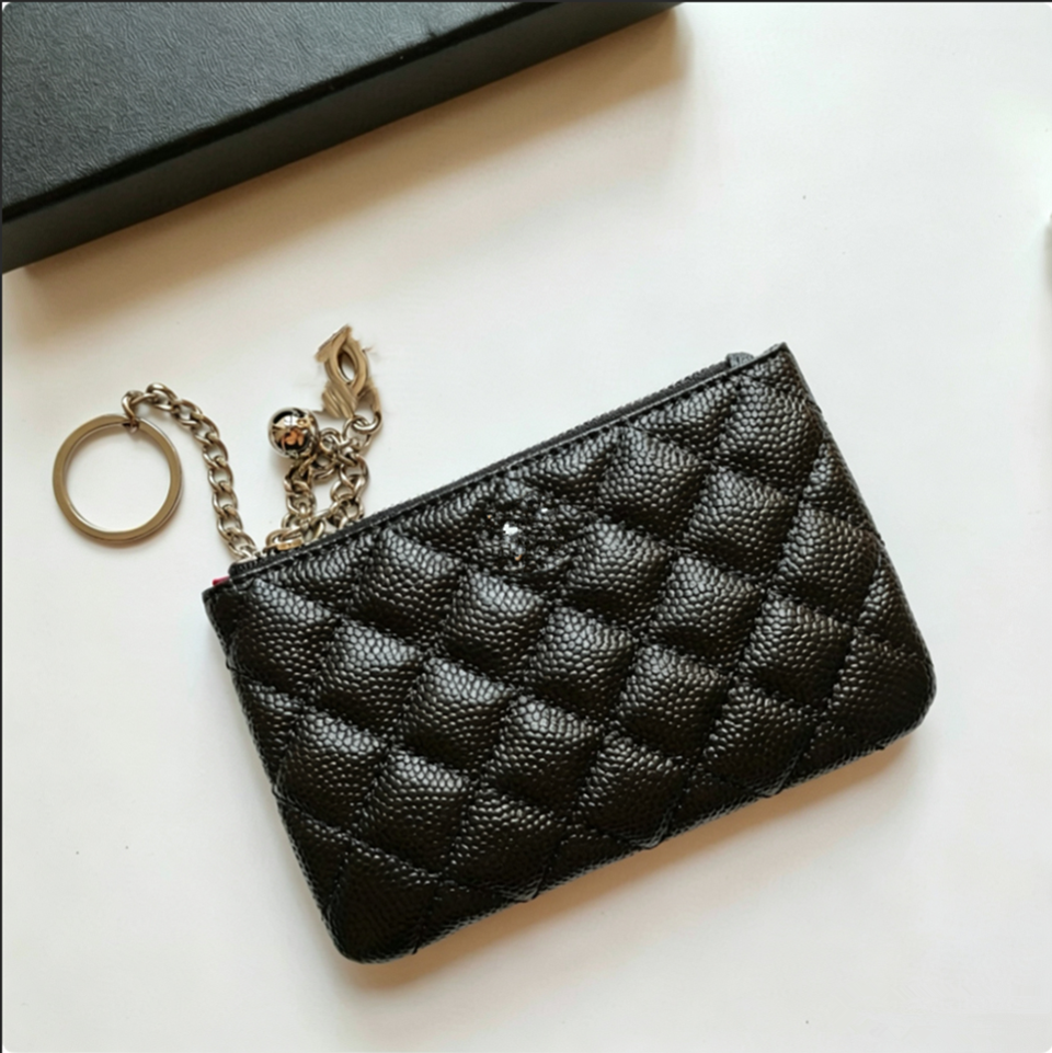 Designer Zippered Wallet for Women - High-Quality Genuine Leather Key Pouch & Coin Purse Zero wallet, cc card case, earphone case