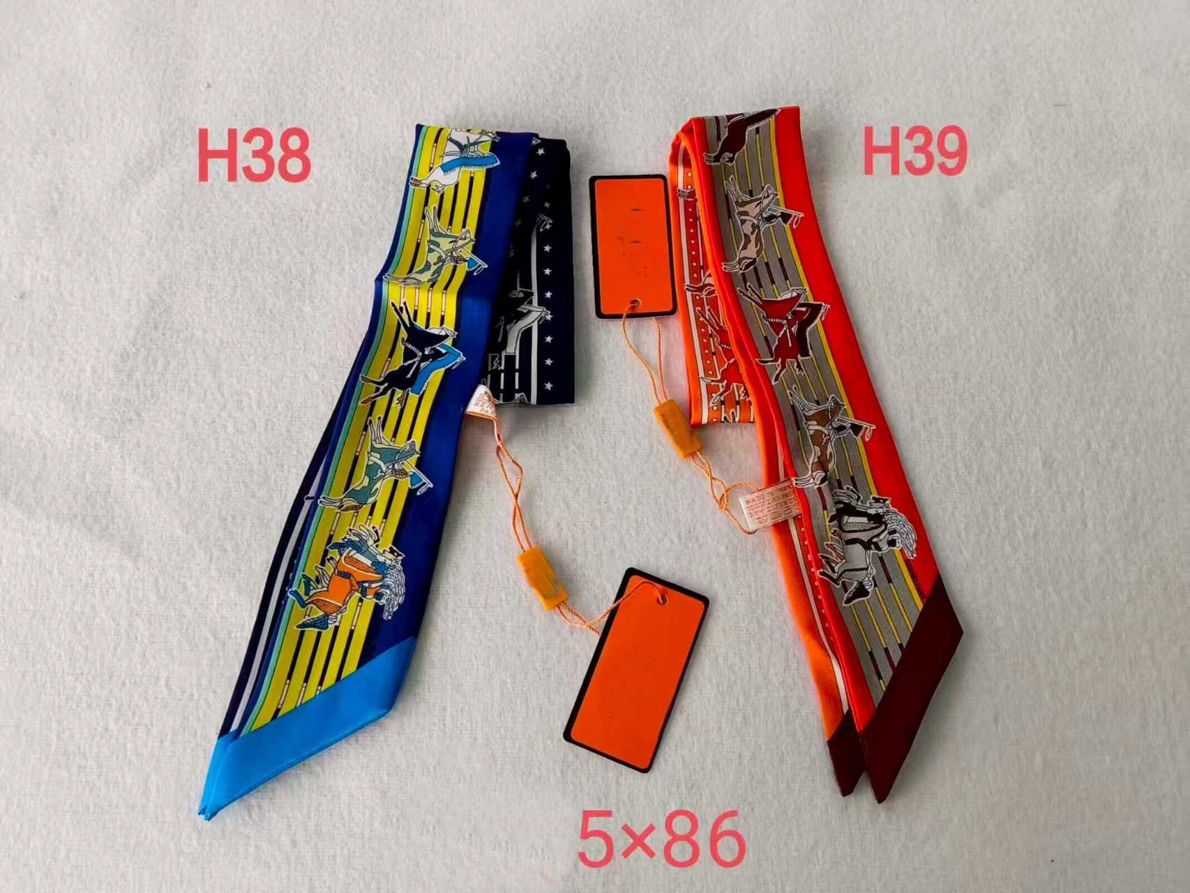 Women's Headscarf Designer Letter print High quality classic letter pattern shawl Silk scarf Fashion long handle bag Soft feel Length5*86cm Len