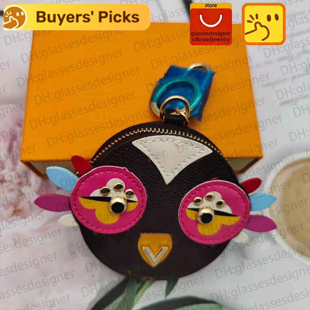 lois vontion vl Designer Keychains Animal Style Classic New Year Decoration Car Key Chain Cowhide Gifts Design for Man Woman Option Top Quality
