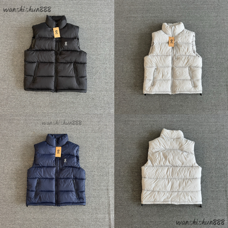 Hot Sale Onruning Mens Vest Puffer Vest Mens Body Warmer Designer Men Vest Coats Zipper White Duck Down Bodywarmer Doudoune Outdoor Manche Womens Ve