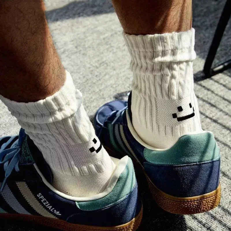 4 Pairs Mens Cotton Work Socks Long Running Breathable Ankle Crew Casual for Men Cycling 260713BANJIA