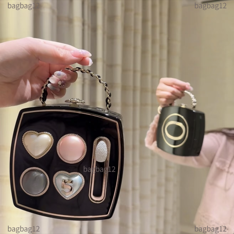 Top Quality Designer Bag Vanity Bag Box Bag Flap Bag Mini Bag Women Shoulder Bag Tote Bag Handbag Makeup Bag Metal Chain Clutch Bag Luxury Crossbody