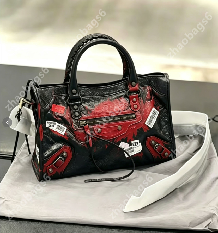 City Bag Women Designer Bag Leather Tote Shoulder Bags Simple Crossbody Luxury Bags Designer Women Bag Motorcycle Handbag Solid Color Fashion Street