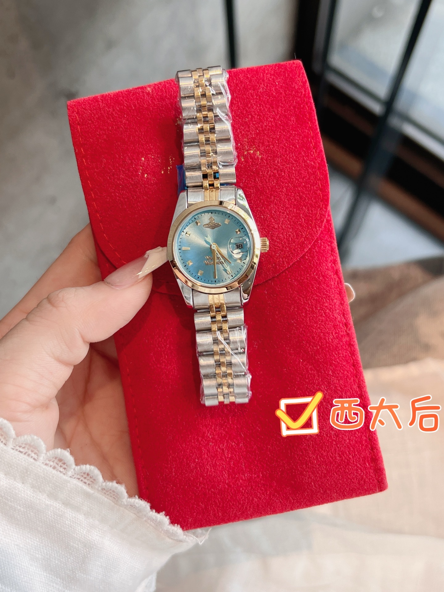 Luxury Womens Square VIVIENNEity WESTWOOD Watch Designer Watches Quartz Movement Steel Bracelet Sapphire Glass Waterproof women Wristwatches #1226