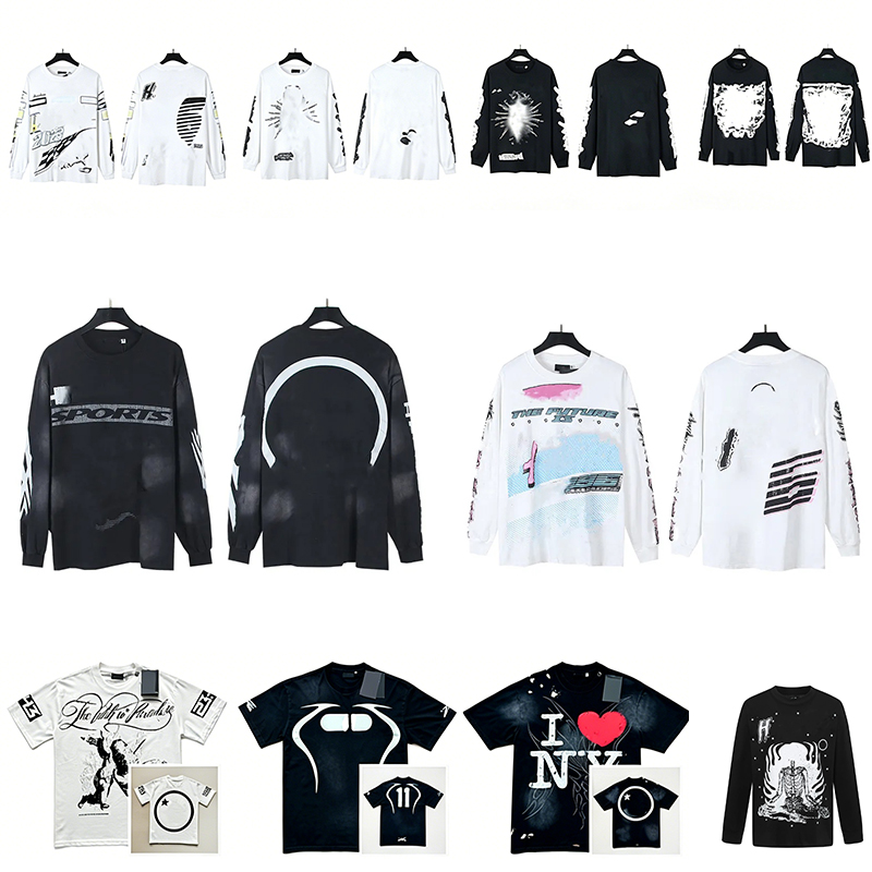long sleeve shirts Trend heelstarly Designer T-shirt printed pattern design Tshirts Spring Summer Men Women Casual Luxury breathable LongSleeve clot